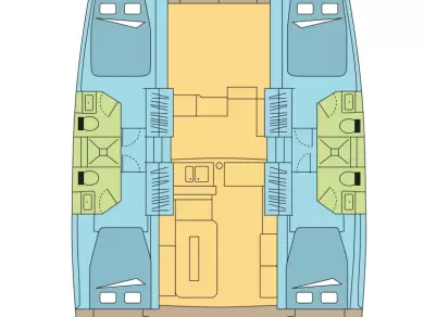 Katamarán k pronájmu v Parham Town za nejlepší cenu