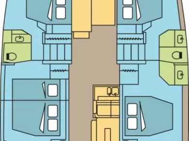 Pronájem Katamarán v Donji Seget -Bali Bali 4.8