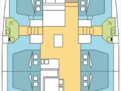 Pronájem jachty v Alimos -Bali Bali 5.4 na Samboatu