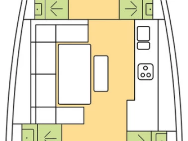 Pronájem Plachetnice v Alimos -Dufour Dufour 460 Grand Large