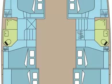 Pronájem lodi Pozzuoli lákavé ceny Fountaine Pajot Aura 51 SMART ELECTRIC - 6 + 2 cab.