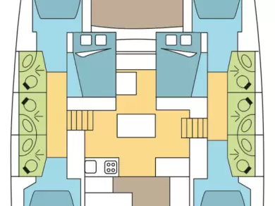 Pronajmout si Lagoon Lagoon 50 v Parham Town