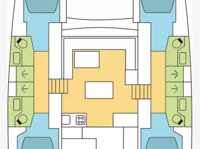 Pronájem lodi Airlie Beach lákavé ceny Lagoon 50