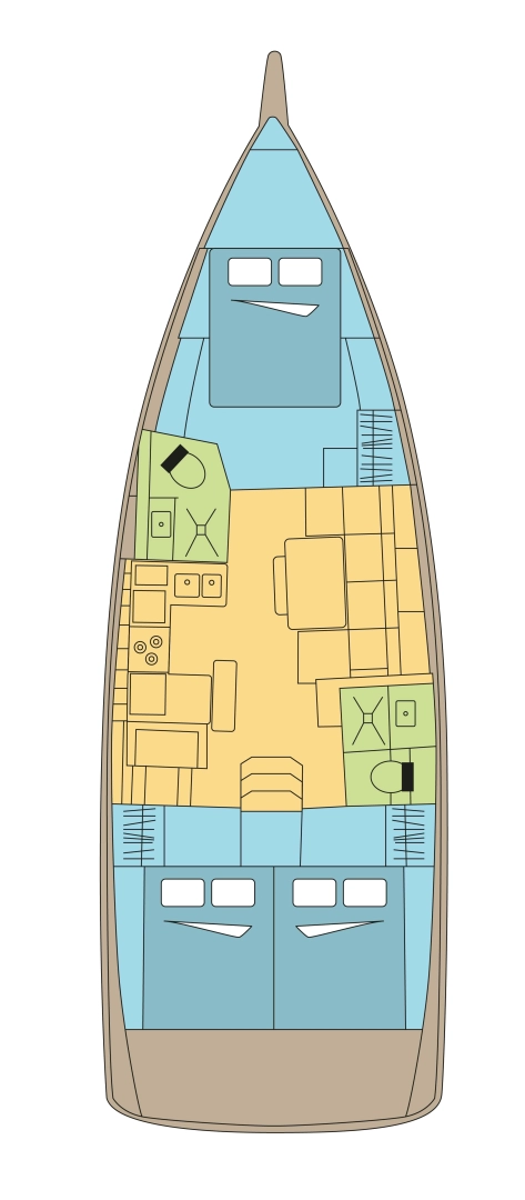 Pronájem lodi Jeanneau Sun Odyssey 440 v Parham Town na Samboatu
