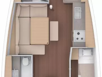 Dufour Dufour 430 Grand Large jednotlivci a charterové společnosti v Pula