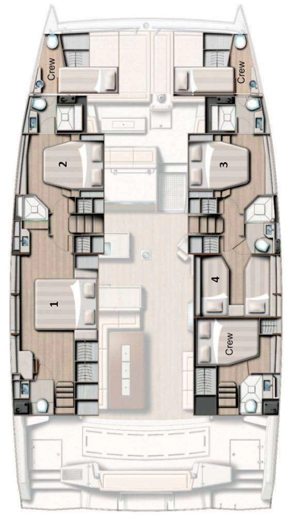 Pronajmout si Bali Bali 5.4 v Capo d'Orlando
