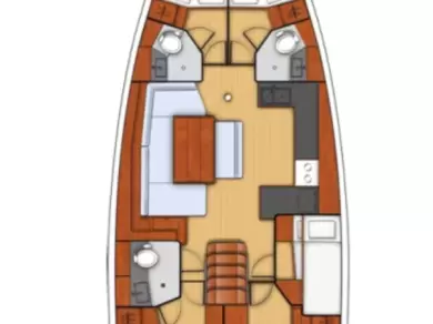 Pronájem lodi Bénéteau Oceanis 48 v Fethiye na Samboatu