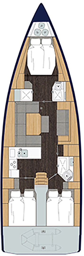 Pronájem lodi Bavaria Bavaria C45 v Alimos na Samboatu