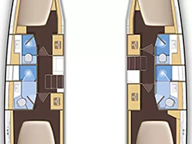 Pronájem Katamarán v Capo d'Orlando -Lagoon Lagoon 42