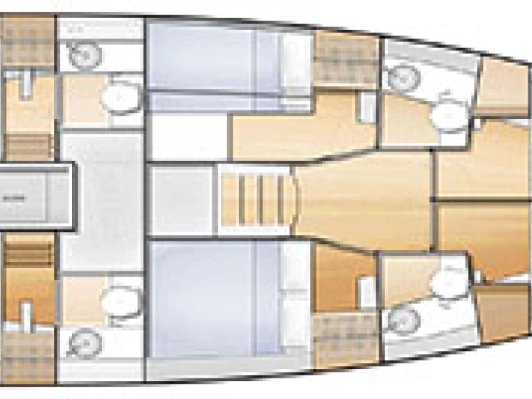 Jeanneau Sun Loft 47 jednotlivci a charterové společnosti v Agropoli