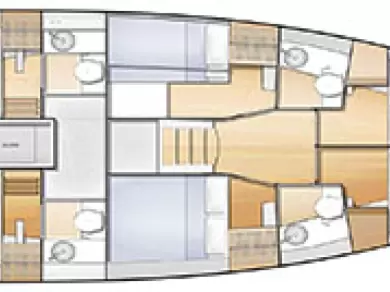 Jeanneau Sun Loft 47 jednotlivci a charterové společnosti v Agropoli