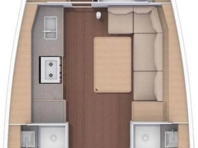 Dufour Dufour 390 GL jednotlivci a charterové společnosti v Rhodos