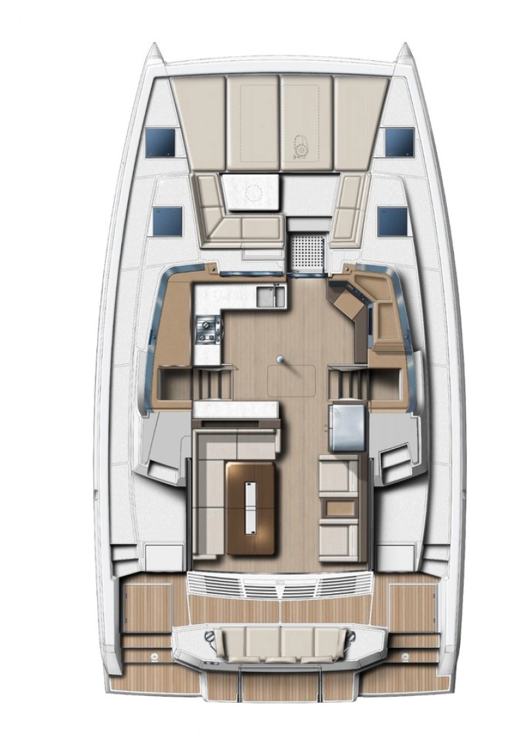 Pronájem Katamarán Bali s licencí