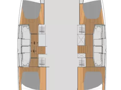 Fountaine Pajot Elba 45 jednotlivci a charterové společnosti v Road Town