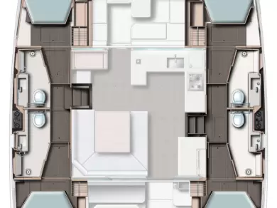 Pronajmout Katamarán se skipperem či ne Leopard Catamarans / Robertson & Caine v Belize City