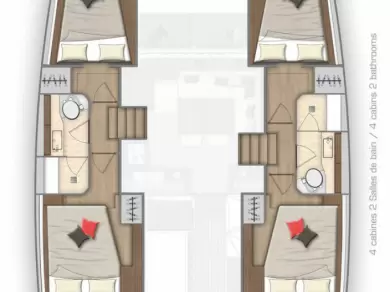 Pronájem Katamarán v Ao Po -Lagoon Lagoon 40