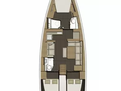 Dufour Dufour 460 Grand Large jednotlivci a charterové společnosti v Marseille