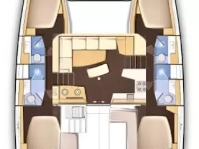 Pronájem lodi Lagoon Lagoon 42 v Mai Khao na Samboatu