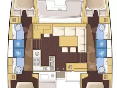 Pronájem jachty v Mai Khao -Lagoon Lagoon 450 F na Samboatu