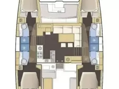 Pronájem jachty v Rogoznica -Lagoon Lagoon 450 na Samboatu