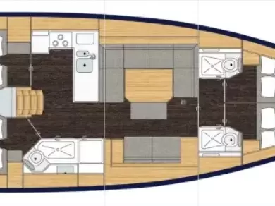 Bavaria Bavaria C45 Holiday jednotlivci a charterové společnosti v Punat