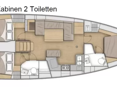 Pronájem lodi Primošten  lákavé ceny Oceanis 40.1