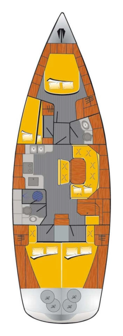 Pronájem lodi Heiligenhafen lákavé ceny Cruiser 46