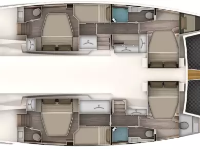 Pronájem lodi Aventura Aventura 45 v Fethiye na Samboatu