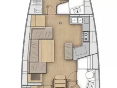 Pronájem lodi Bénéteau Oceanis 40.1 v Pomer na Samboatu