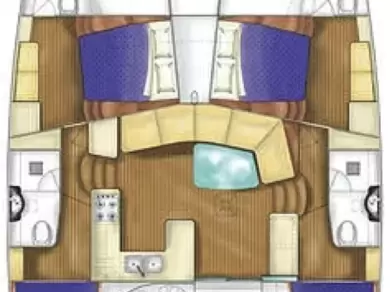 Pronájem jachty v Mai Khao -Custom Made Matrix Vision 450 na Samboatu