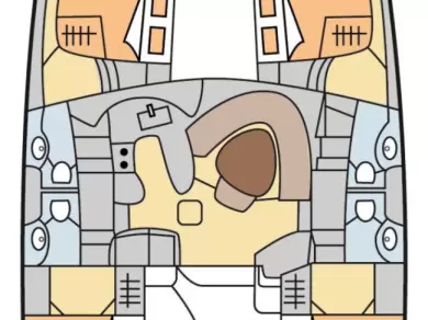 Pronájem lodi Leopard Catamarans / Robertson & Caine Leopard 4300 v Fethiye na Samboatu