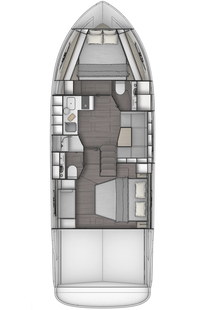 Bavaria Bavaria SR41 jednotlivci a charterové společnosti v Trogir