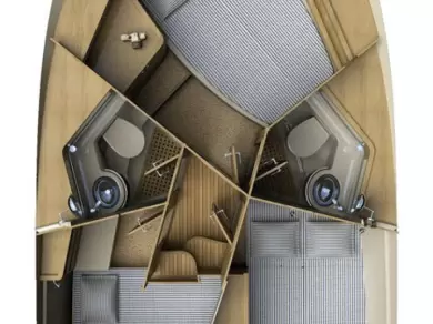 Pronájem Motorová loď v Jezera -Sas Vektor ADRIANA 36