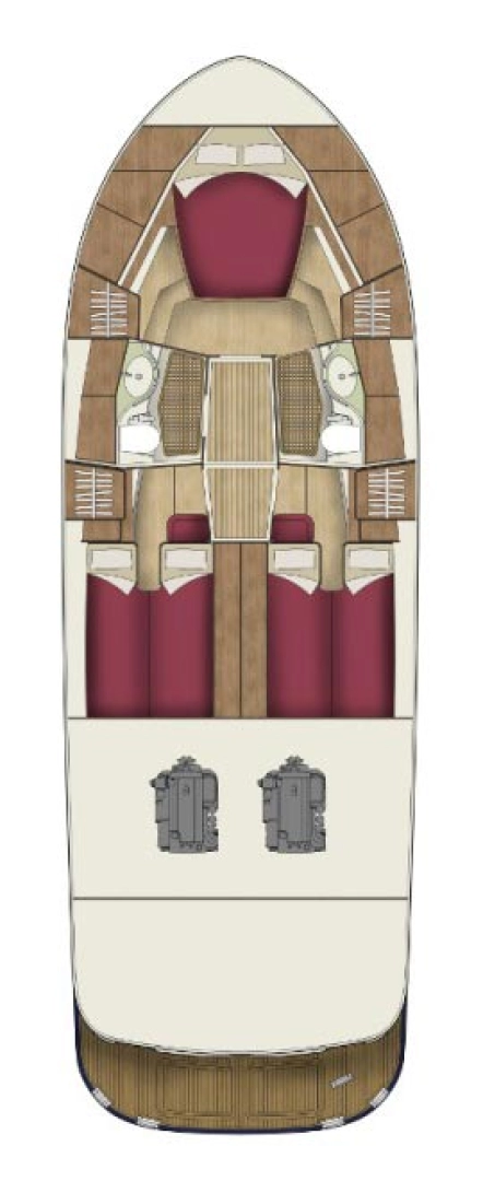 Pronájem lodi Sas Vektor ADRIANA 44 v Biograd Na Moru na Samboatu