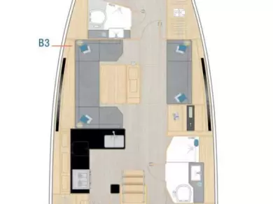 Pronájem Plachetnice v Šibenik  -Hanse Hanse 410