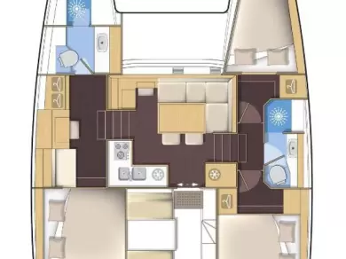 Pronájem jachty v Šibenik  -Lagoon Lagoon 40 Motor Yacht na Samboatu