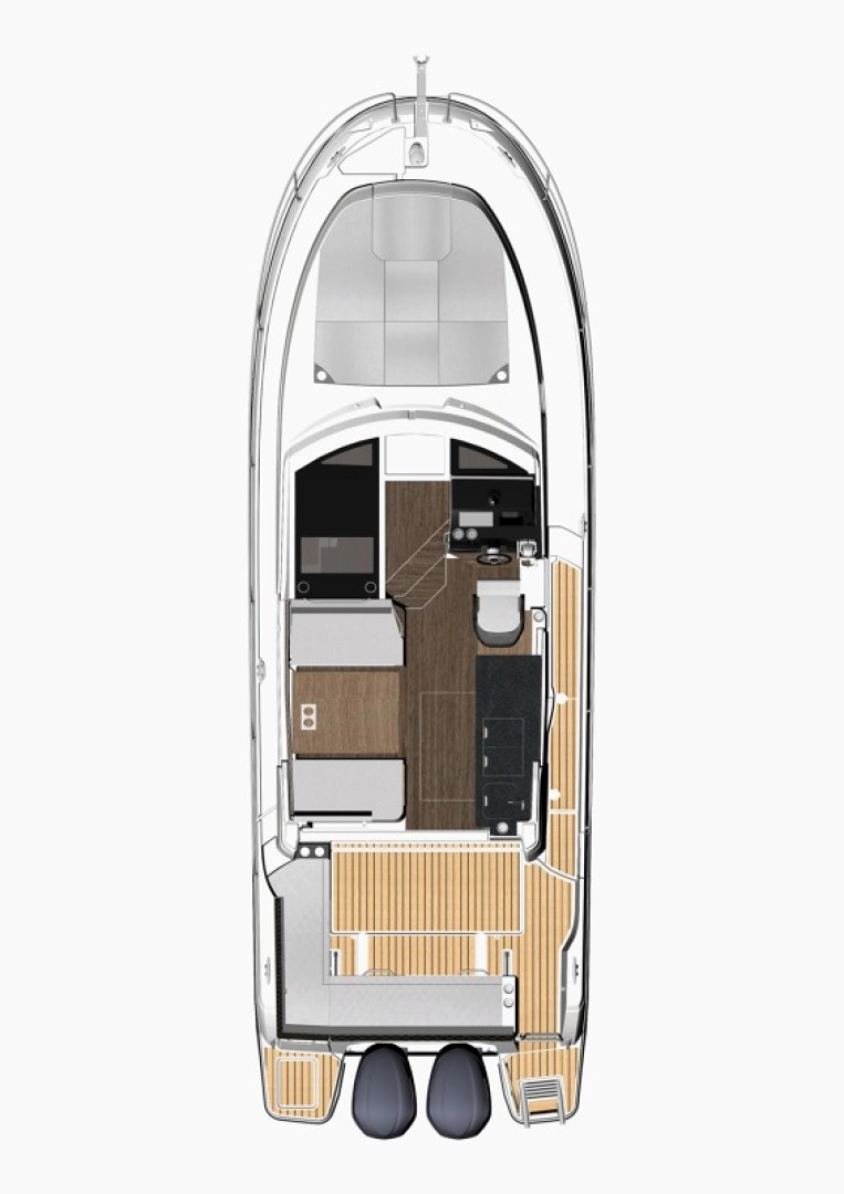 Jeanneau Merry Fisher 1095 Fly jednotlivci a charterové společnosti v Jezera