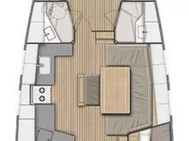Pronajmout si Bénéteau Oceanis 46.1 v Zadar