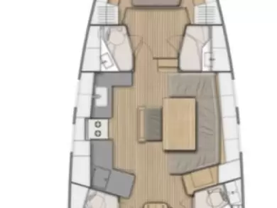 Pronájem lodi Bénéteau Oceanis 46.1 Performance Line - 3 cab. v Golfo Aranci na Samboatu