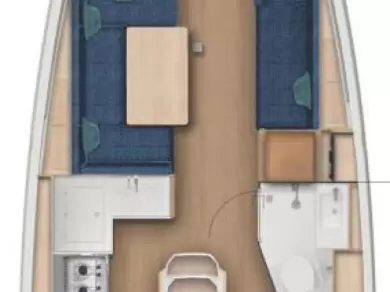 Pronájem lodi Jeanneau Sun Odyssey 380 v Golfo Aranci na Samboatu