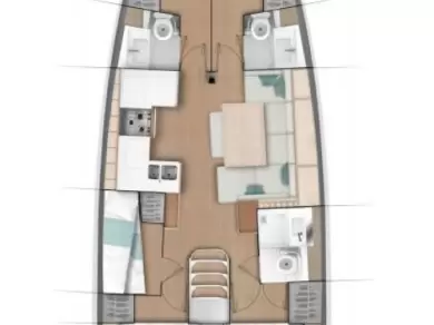 Pronájem Plachetnice v Jezera -Jeanneau Sun Odyssey 490