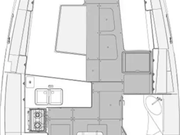 Pronájem lodi Elan Impression 40.1 v Kaštela na Samboatu