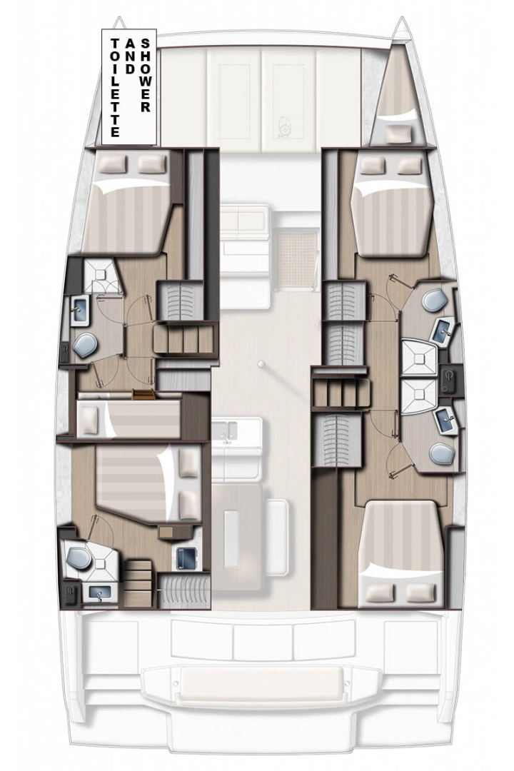 Katamarán k pronájmu v Road Town za nejlepší cenu