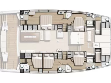 Pronájem Katamarán v Road Town -Bali Bali 5.4