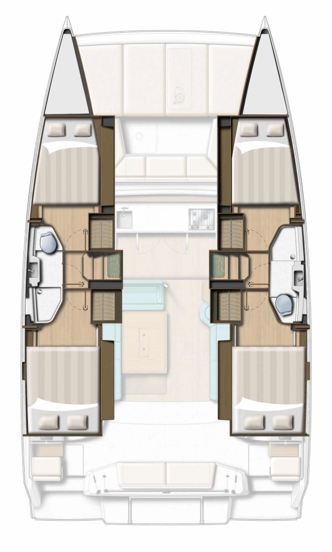 Pronájem lodi Bali Bali Catsmart v Palma de Mallorca na Samboatu