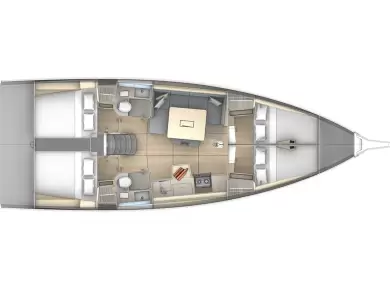 Pronájem lodi Donji Seget lákavé ceny Dufour 41