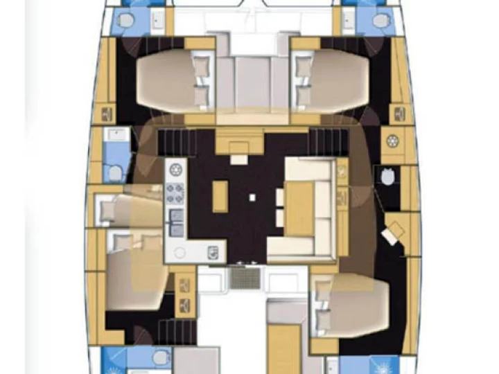Katamarán k pronájmu v Road Town za nejlepší cenu