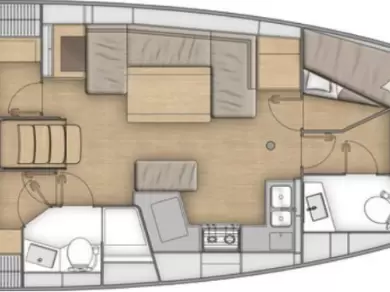 Pronajmout si Bénéteau Oceanis 40.1 v Donji Seget