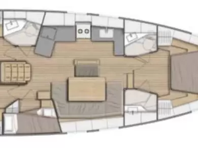 Pronájem lodi Komolac lákavé ceny Oceanis 46.1