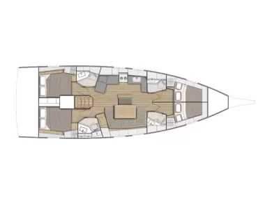 Pronájem jachty v Marmaris -Bénéteau Oceanis 46.1 na Samboatu